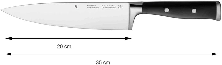 WMF Grand Class Messerset 5teilig, Made in Germany, 5 Messer geschmiedet, Küchenmesser, Performance