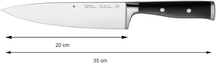 WMF Grand Class Messerset 3teilig, Made in Germany, 3 Messer geschmiedet, Küchenmesser, Performance