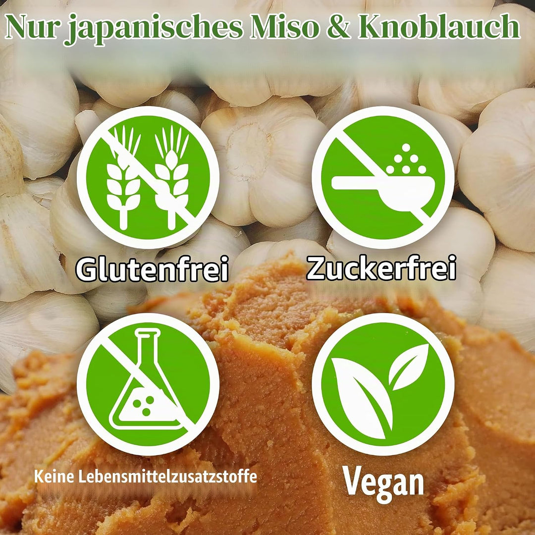 YAMASAN KYOTO UJI Japanische Gewürzmischung aus getrocknetem Knoblauch und Miso, gefriergetrocknetes