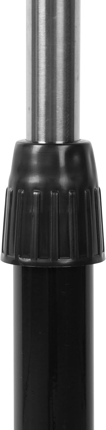Orbegozo SF 3347 - Standventilator drei Stufen, Timer, drei Blätter, höheneinstellbar, 50 W, Schwarz