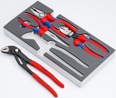 Knipex Zangen-Set in Schaumstoffeinlage 00 20 01 V15 Single, Single