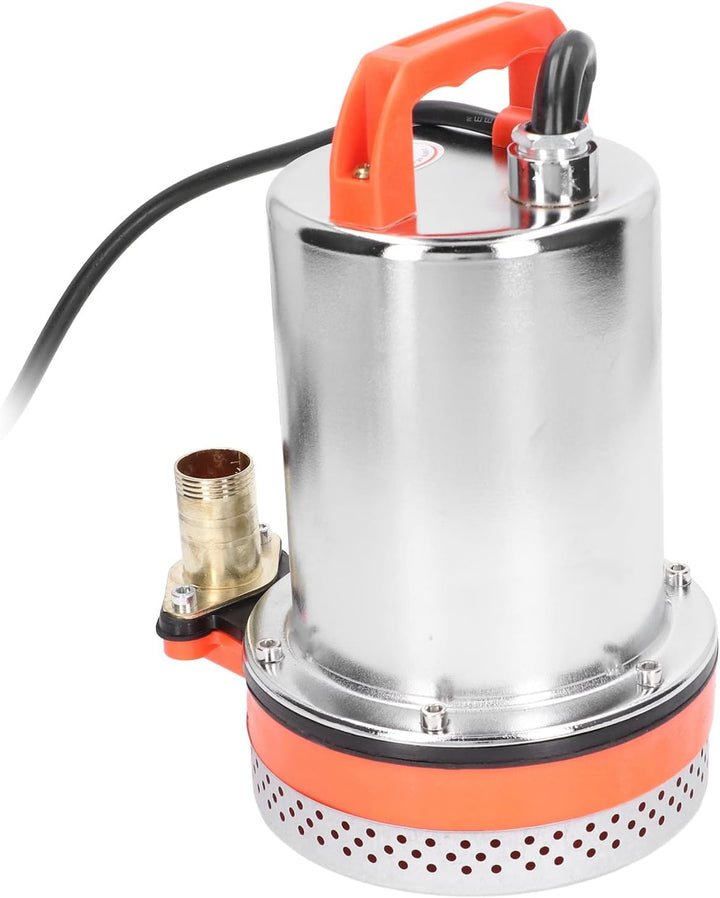 DC 24V 500W Tauchpumpe mit Edelstahlgehäuse – Solar- & Brunnenpumpe mit Vollkupfermotor für Garten,