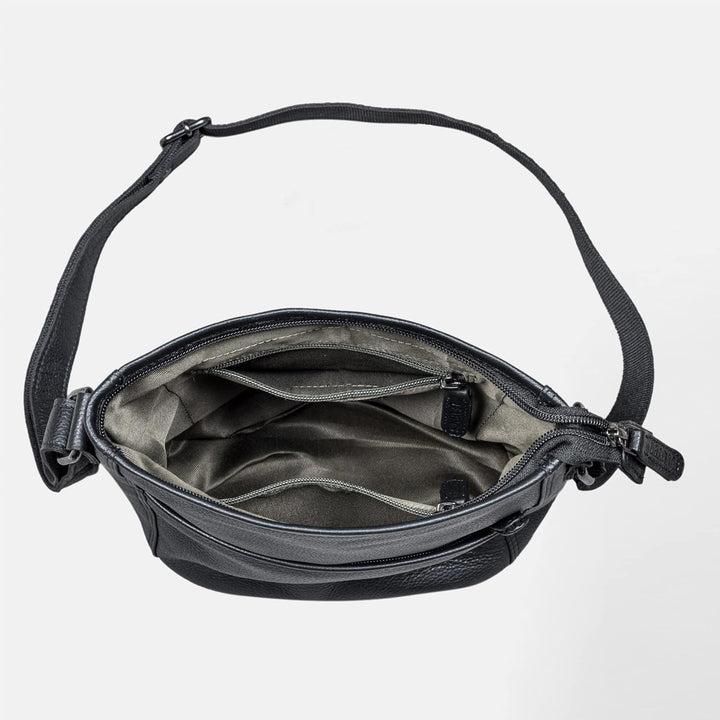 LEABAGS Leder Handtasche Damen I Premium Echtleder Umhängetasche I Schultertasche I Damentasche I Tr