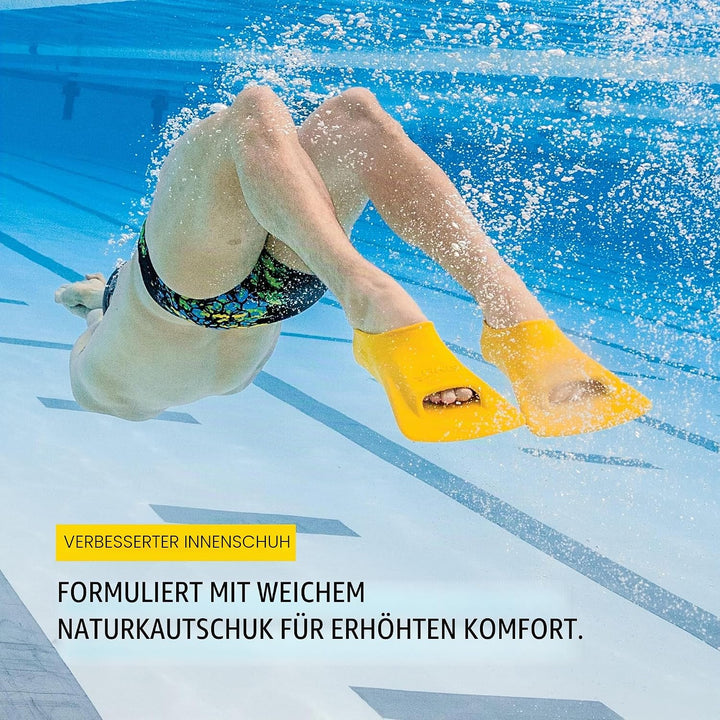 FINIS Zoomers Training Fins M: 3.5-5/F: 4.5-6 yellow, M: 3.5-5/F: 4.5-6 yellow