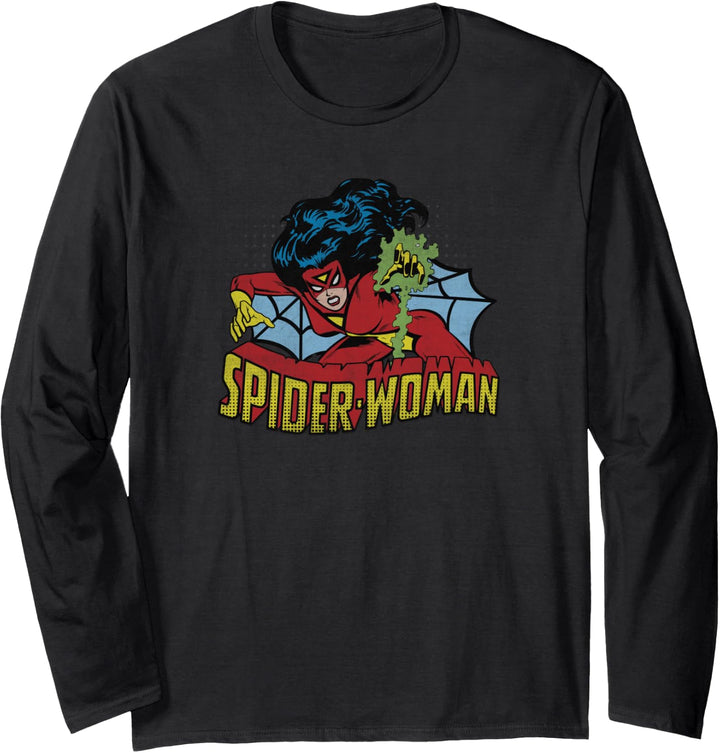 Marvel Spider-Woman Venom Blasts Langarmshirt