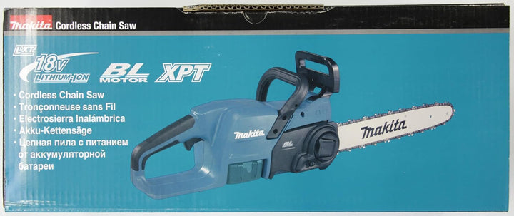 Makita DUC307ZX2 Akku-Kettensäge 18V (ohne Akku, ohne Ladegerät), Schwarz/Petrol