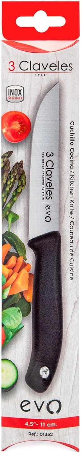 Cuchillo 3 claveles evo cocina 11 cm acero inoxidable molibdeno vanadio 11 cm Küche, 11 cm Küche