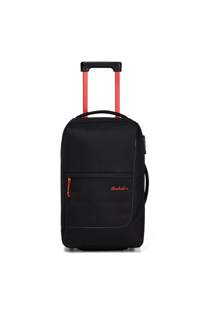 satch flow S Trolley Koffer Handgepäck 35 l 54x32x23 cm oder Koffer gross 55 l 65x37x29 cm, inkl. Wä