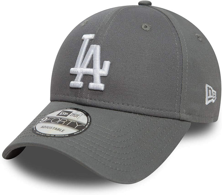 New Era Los Angeles Dodgers League Essential Grey 9Forty Cap - One-Size