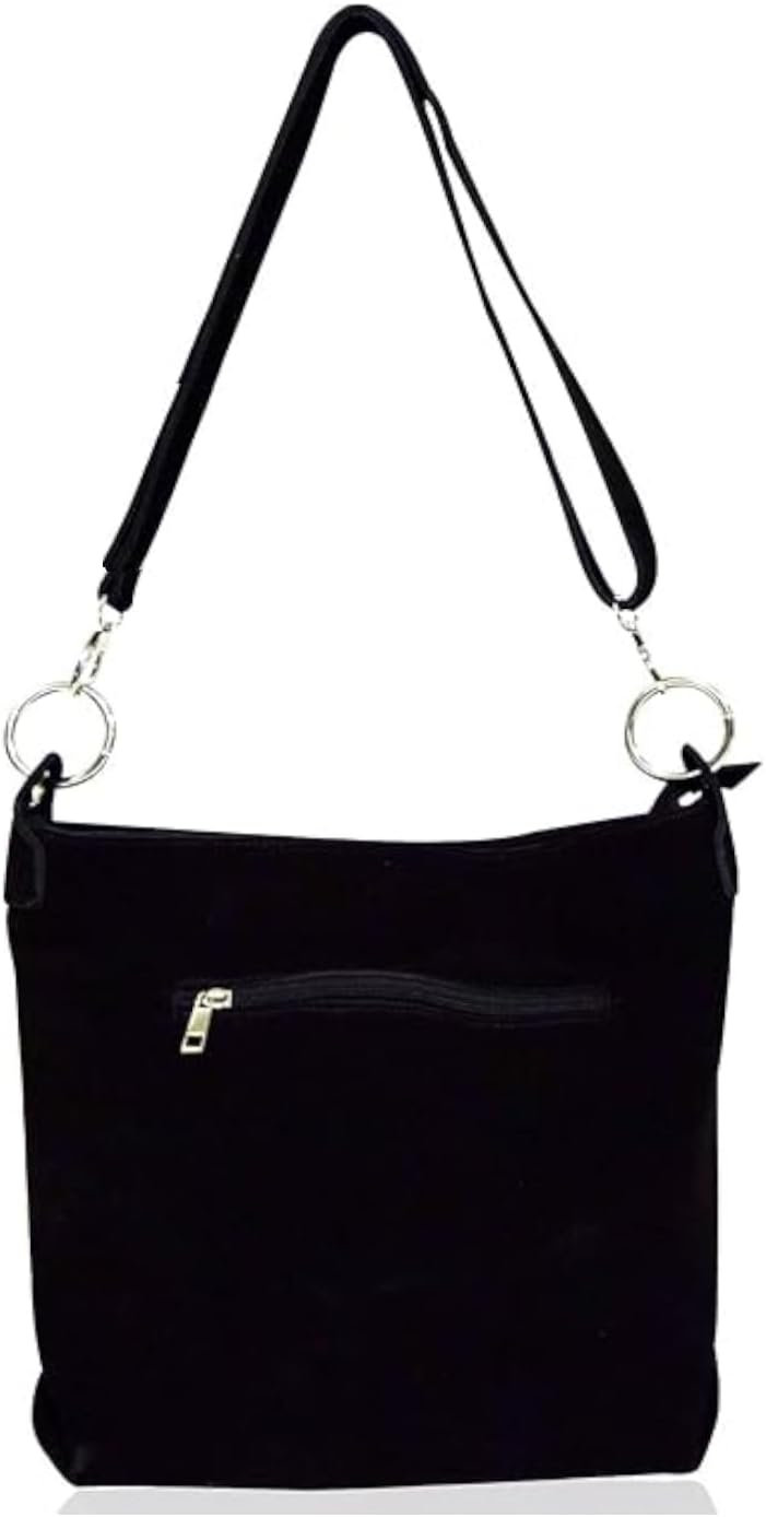 zarolo Damen Handtasche, Umhängetasche,Beuteltasche Shopper, Leder Schultertasche, Hobo Bag, echtes