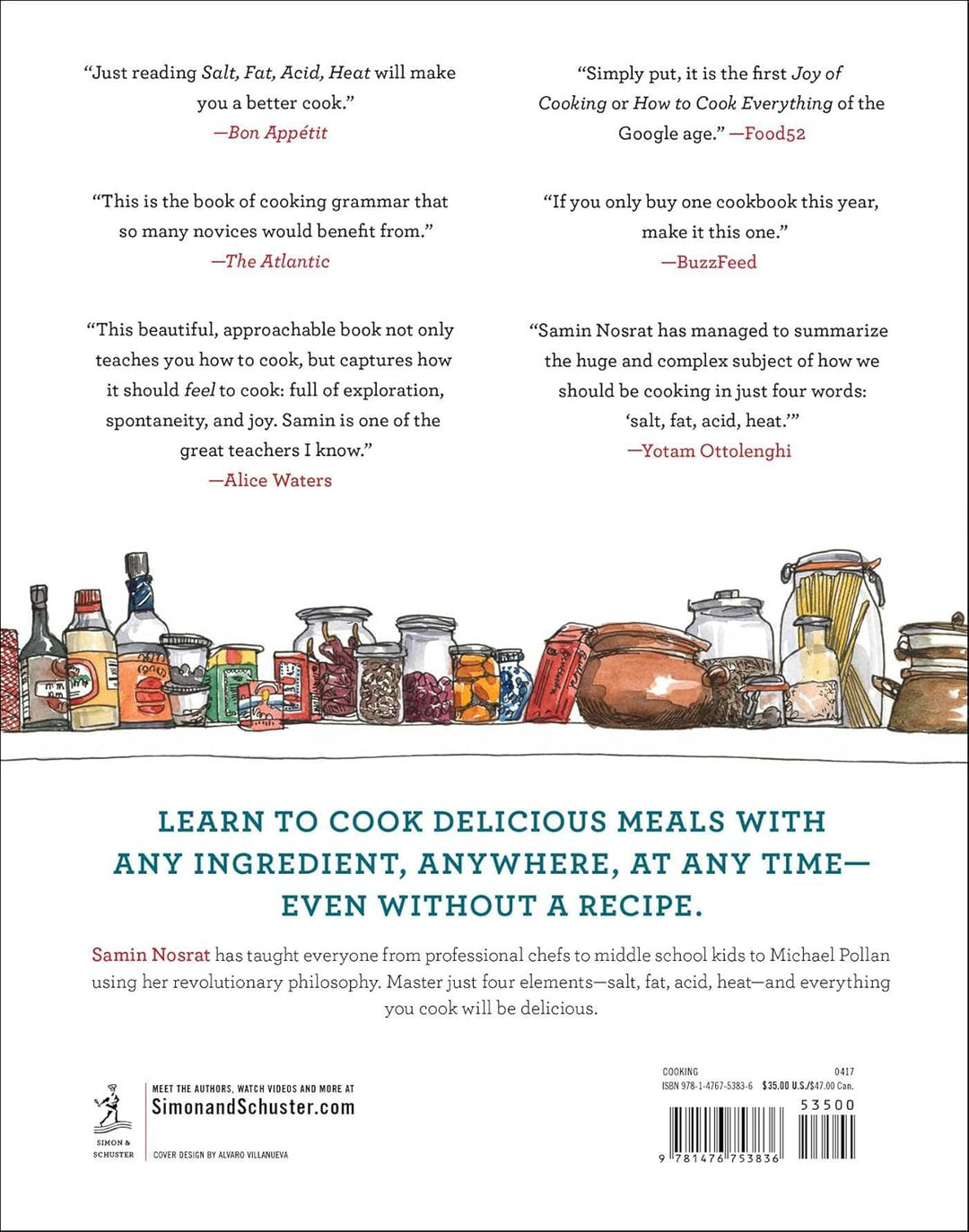 Salt, Fat, Acid, Heat: Mastering the Elements of Good Cooking, Gebundenes Buch