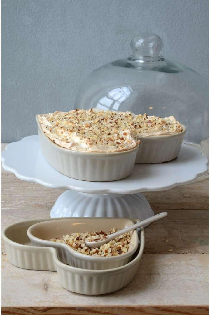 IB Laursen Tortenplatte Mynte Pure White