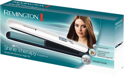 Remington Glätteisen Shine Therapy (hochwertige Keramikbeschichtung angereichert mit Mikrowirkstoffe