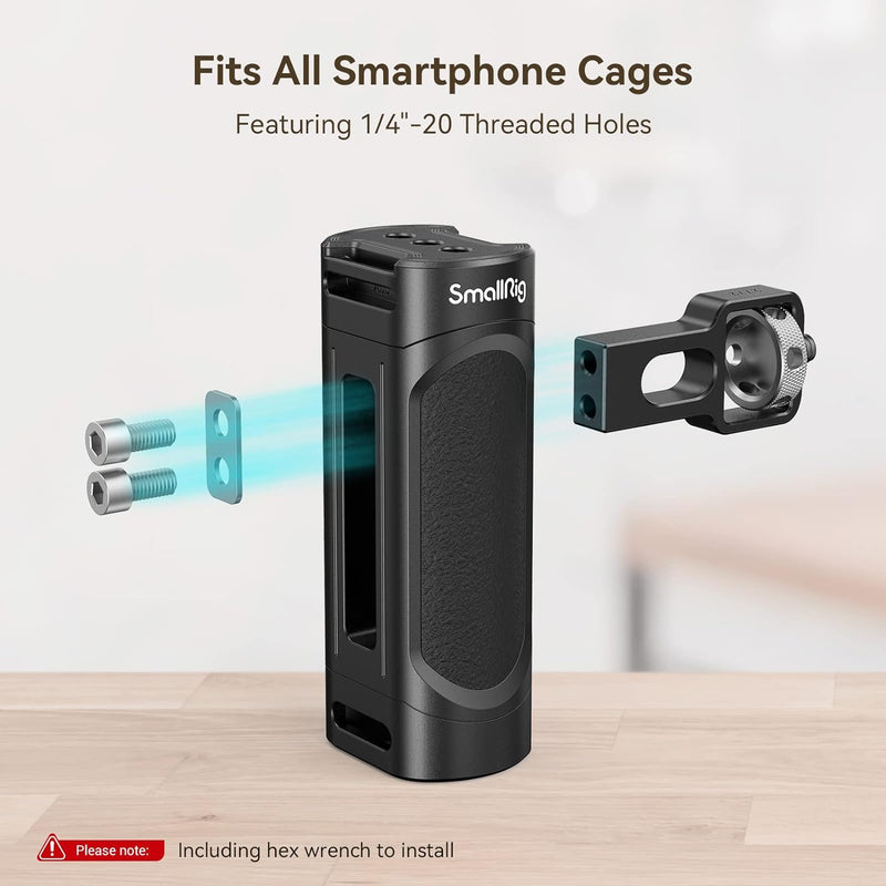 SmallRig Universal Smartphone Video Rig All-in-One Handy Video Kit für Video Creators, Aluminium Han
