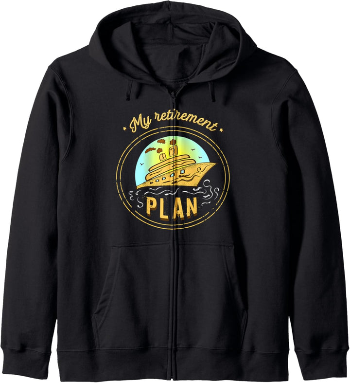 Mein Rentenplan Kreuzfahrtgeschenk Kapuzenjacke