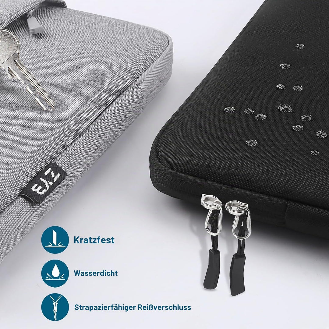 ZYB 13 Zoll Laptop Hülle, Laptop Tasche 13 Zoll für 2022-2024 2025 MacBook Air 13.6 Zoll M4 M3 M2, 2