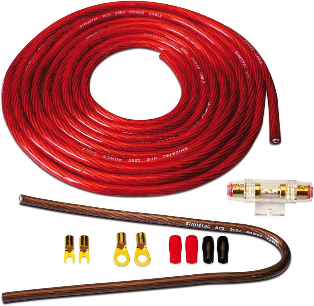Sinustec BCS-2500 5m Car-Hifi Batteriekabel Set 25mm², 25mm²