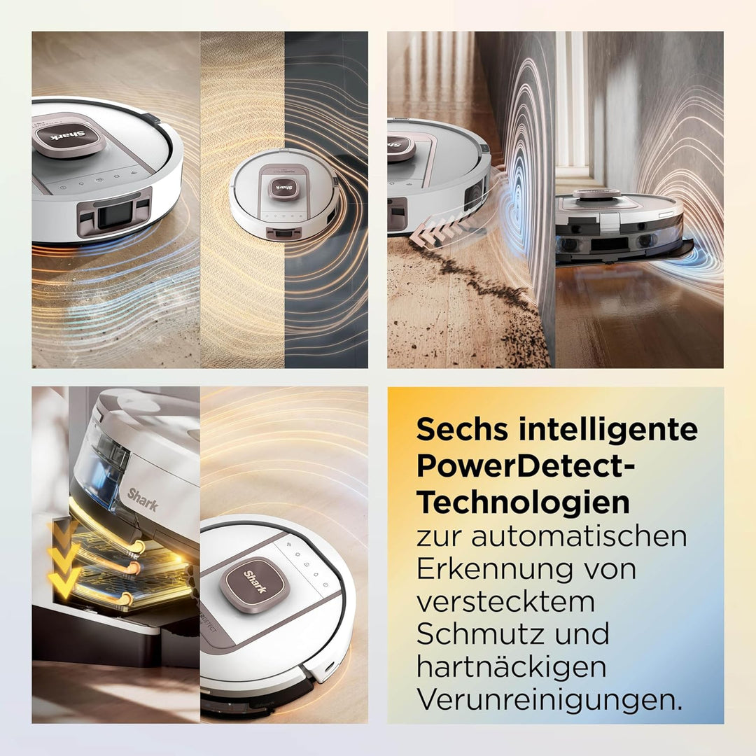 Shark ThermaCharged – Core PowerDetect Nass- und Trocken-Saugroboter, DirtDetect, FloorDetect, autom