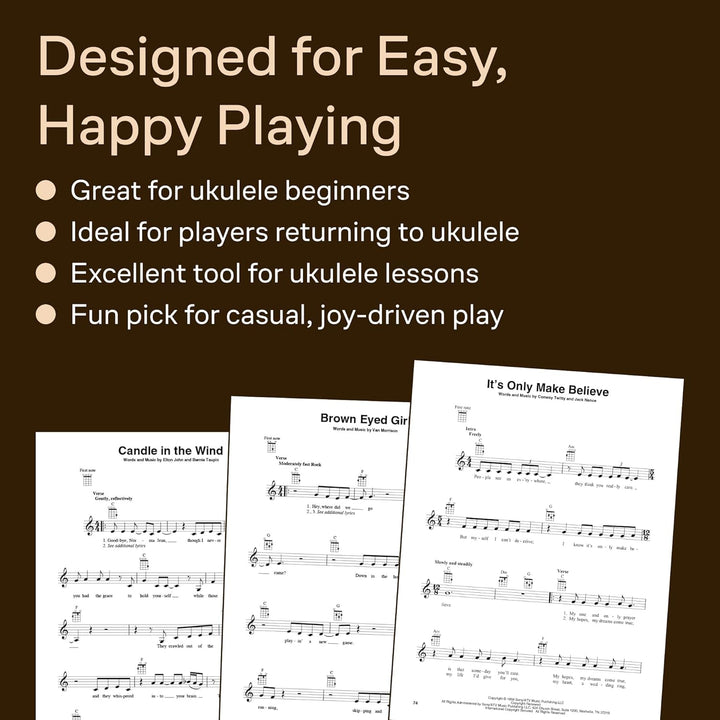 The Ukulele 4 Chord Songbook: Play 50 Great Songs With Just 4 Easy Chords!, Taschenbuch