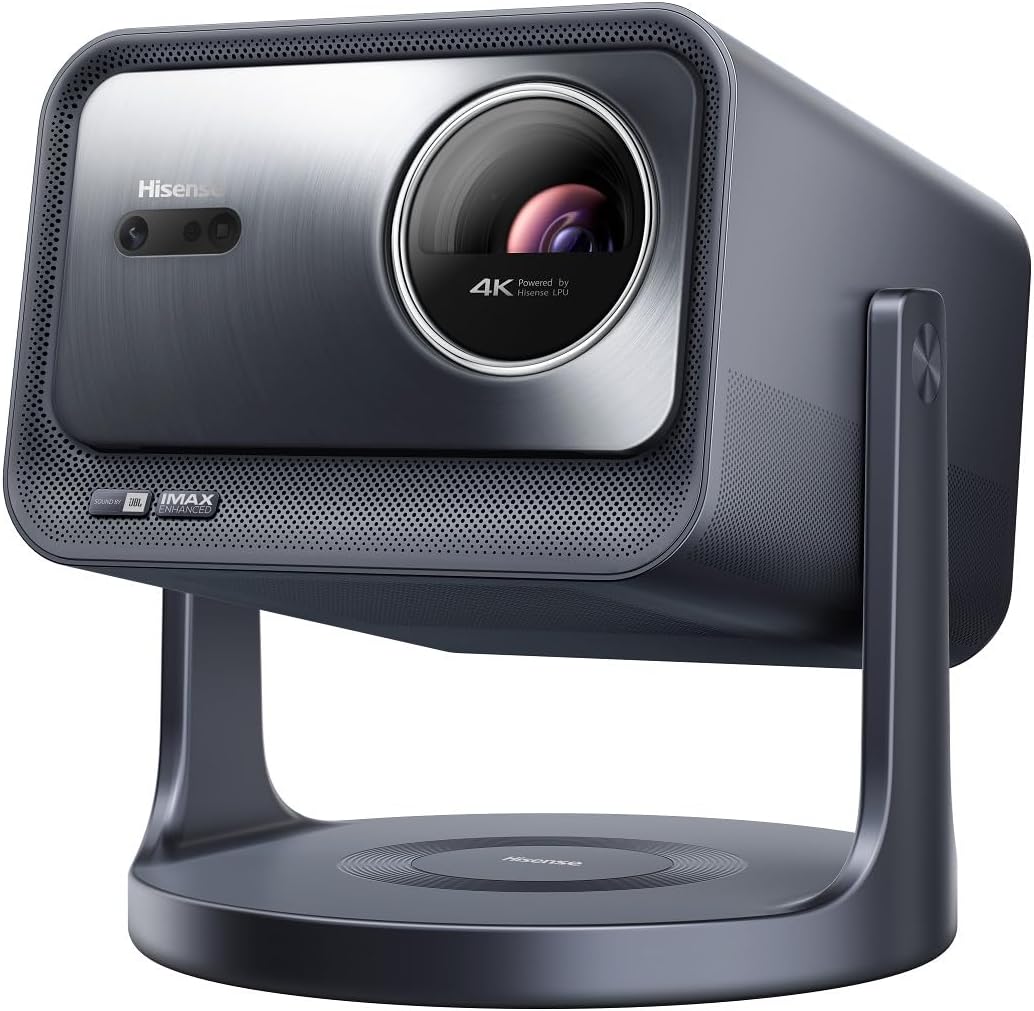 Hisense Laser Mini Projector C2 Pro, 65"-300" Projektionsgrösse, 4K,IMAX Enhanced,Optischer Zoom 0.9