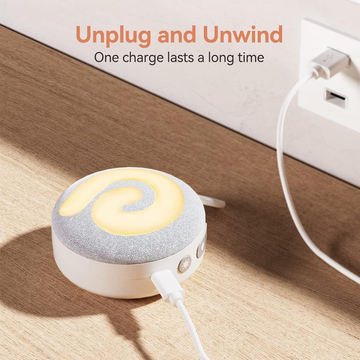 Dreamegg White Noise Machine Baby - D11 Einschlafhilfe Baby Weisses Rauschen Sound Machine mit 11 Mu