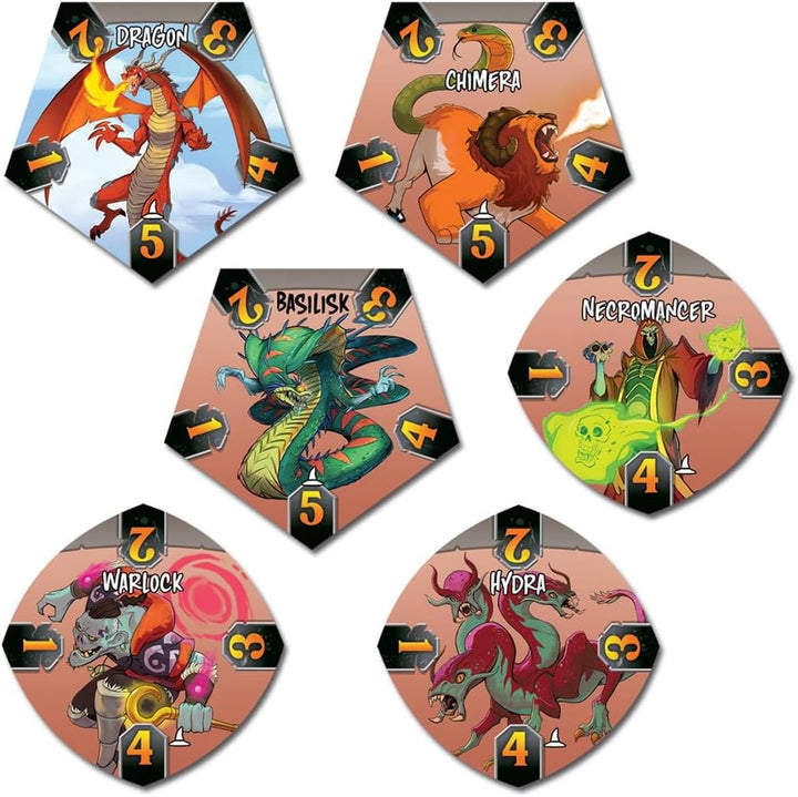 Fireside Games The Wizard's Tower Panik-Erweiterung Brettspiel für Erwachsene und Familie, kooperati
