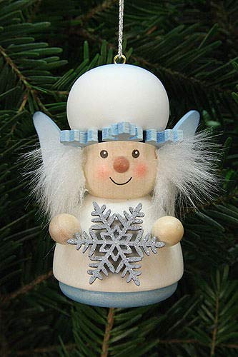 Christian Ulbricht Baumbehang Wackelmännchen Schneeflöckchen 8 cm Neuheit 2014 150415