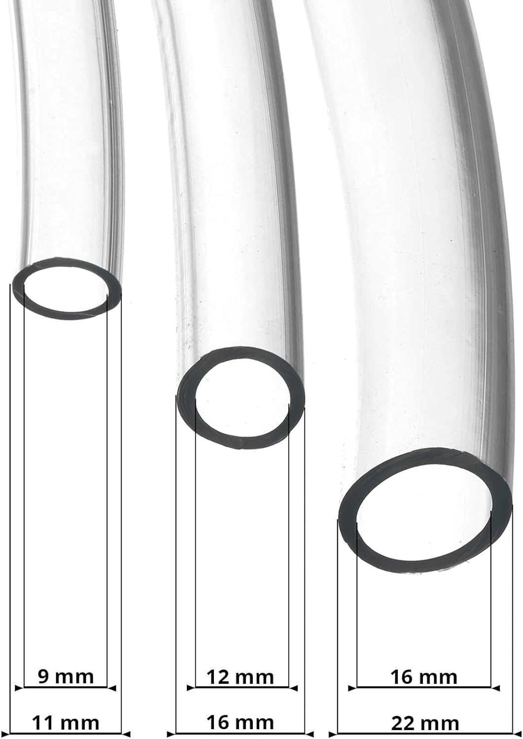 Guemmer products Filter Inflow Outflow Set 12/16mm 2 Saugnäpfe