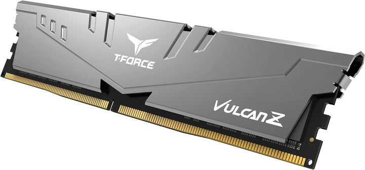 TEAMGROUP Team T-Force Vulcan Z DDR4 Gaming Memory, 2 x 16 GB, 3200 MHz, 288 Pin DIMM, Grey 32GB (16