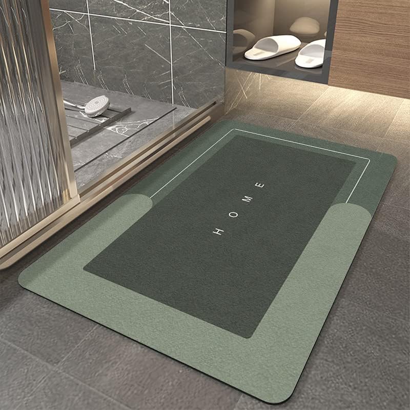 YeahBoom Super Absorbierende Bodenmatte,Schmutzabweisend Bodenmatte Für Bad,Memory-Schaum-Badematten