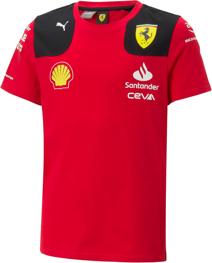 Scuderia Ferrari - Kinder 2023 Team-T-Shirt 116 Rot, 116 Rot
