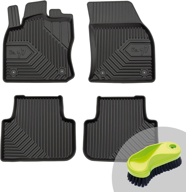 FROGUM No.77 Gummimatten Ganzjahresset von Auto Fussmatten Autofussmatten für Volkswagen Tiguan II a