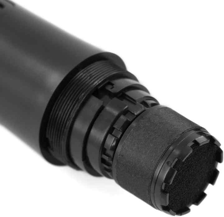 BoomTone DJ Travelsound Handmic 215 kabelloses VHF-Handmikrofon, schwarz, kompatibel mit TRAVELSOUND