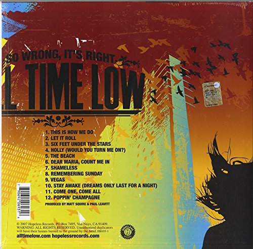 So Wrong, It's Right, Vinyl