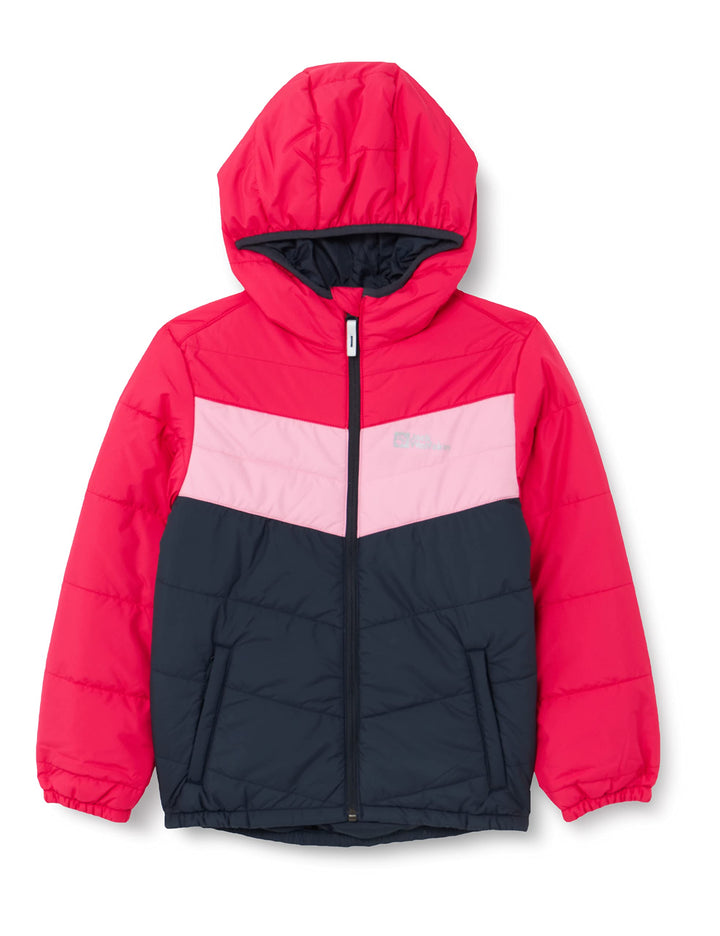 Jack Wolfskin Unisex Kinder Three Hills Jacket Kids THREE HILLS JACKET KIDS Kinder 164 Pink Dahlia,