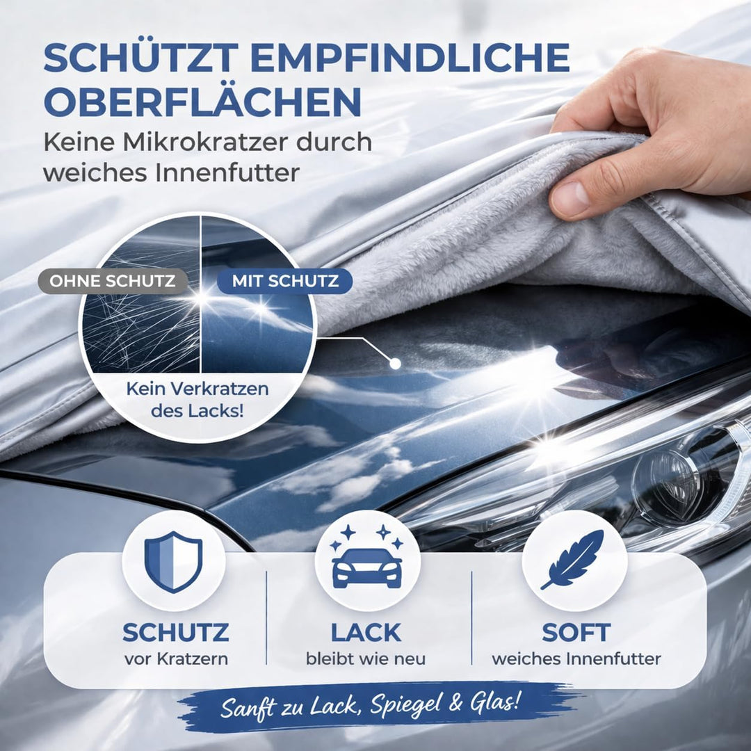 Autoplane SUV Abdeckplane - Auto Abdeckung & universale Autoschutzhülle - Autogarage - Car Cover - w