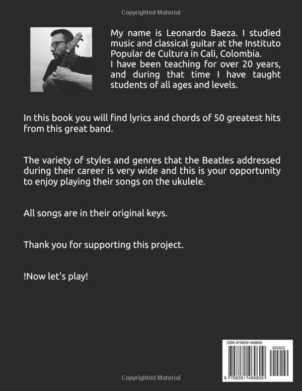 THE BEATLES 50 Greatest Hits - Lyrics & Chords, Taschenbuch