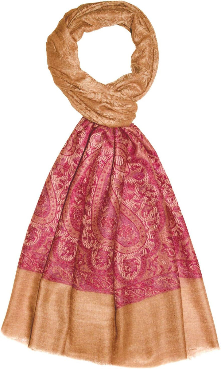 Lorenzo Cana Pashmina Damen Kaschmirschal 100% Kaschmir jacquard gewebter Paisleymuster Schal Schalt