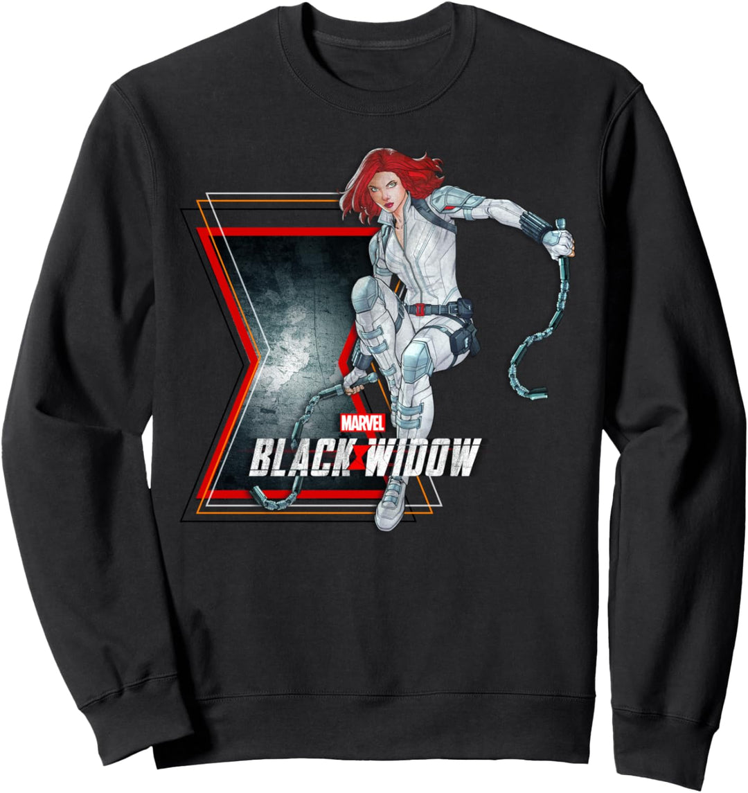 Marvel Black Widow Stun Logo Sweatshirt