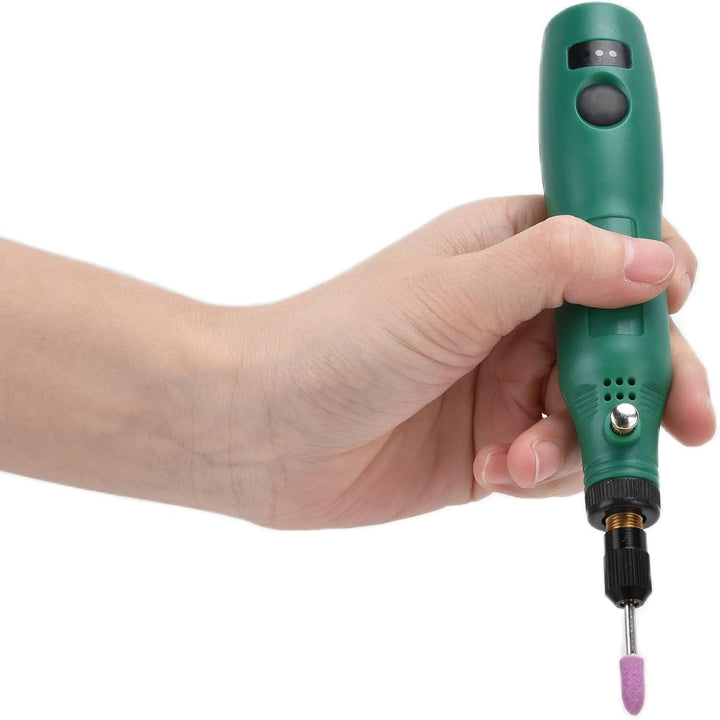 Mini Poliermaschine, DC 5V USB Elektroschleifer Multifunktionswerkzeug 3 Gang Einstellbarer Feinbohr