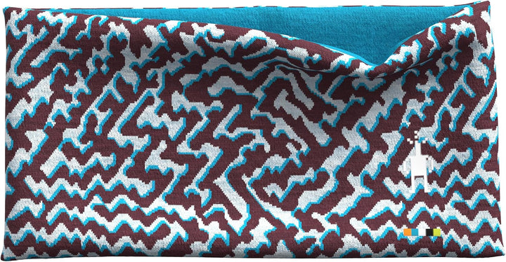 Smartwool NTS Mid 250 Reversible Headband Einheitsgrösse Purple Iris Retro Line, Einheitsgrösse Purp