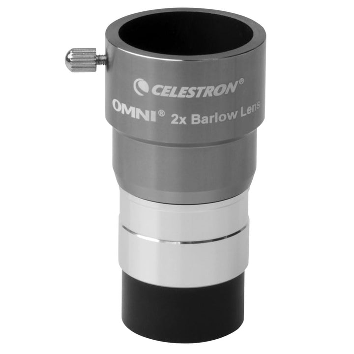 Celestron 93326 2 x 1,25'' Omni Barlowlinse Silber Single, Single