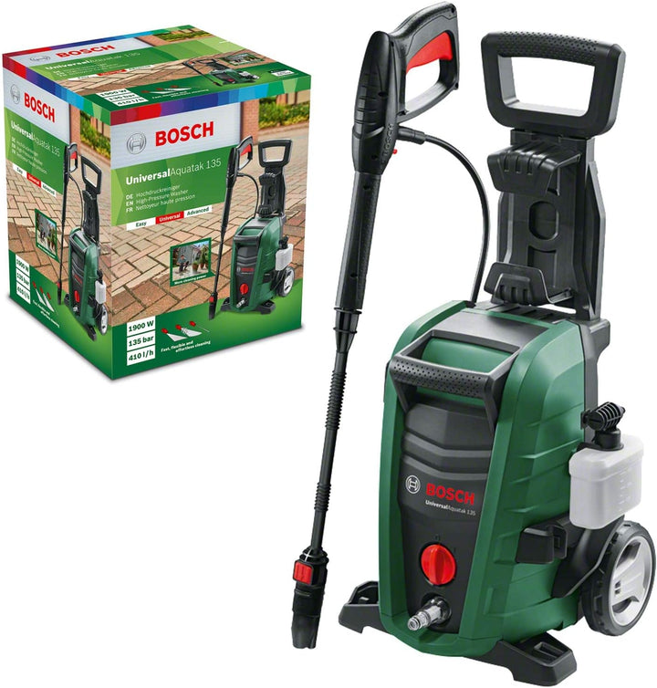 Bosch Hochdruckreiniger UniversalAquatak + Terrassenreiniger AquaSurf UniversalAquatak 135+Terrassen