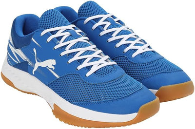 PUMA Unisex Varion Ii Hallenturnschuh 40 EU Puma Team Royal Puma White Gum, 40 EU Puma Team Royal Pu