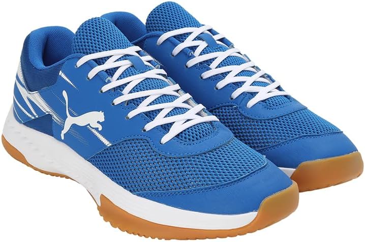 PUMA Unisex Varion Ii Indoor Court Shoe 36 EU Puma Team Royal Puma White Gum, 36 EU Puma Team Royal