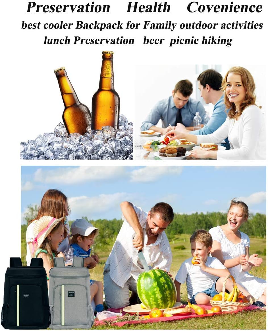 Neusky Wasserdicht kühltasche Rucksack Picknickrucksack für Camping und Wandern