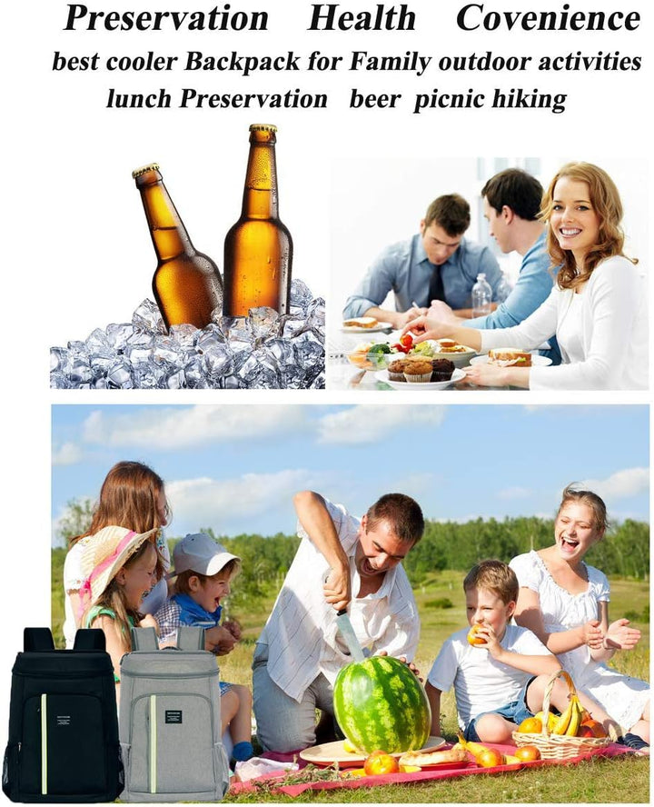Neusky Wasserdicht kühltasche Rucksack Picknickrucksack für Camping und Wandern