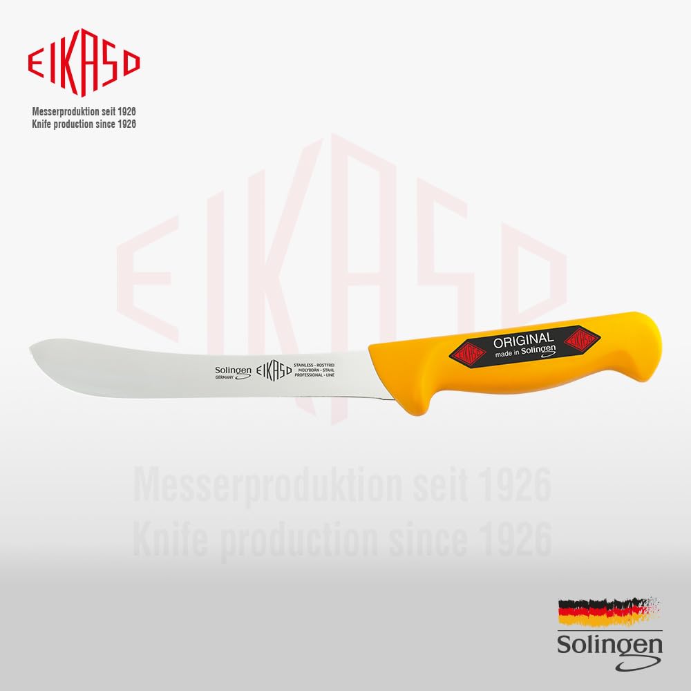 EIKASO Solingen Küchenmesser 21cm Klinge aus Molybdänstahl 1.4116 Fleischmesser Sortiermesser für Ho