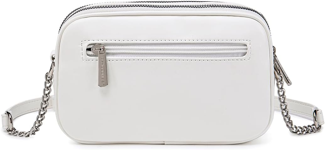 David Jones - Dämen Kleine Umhängetasche - Frau Mini Handtasche PU Leder - Handy Tasche Multi Tasche