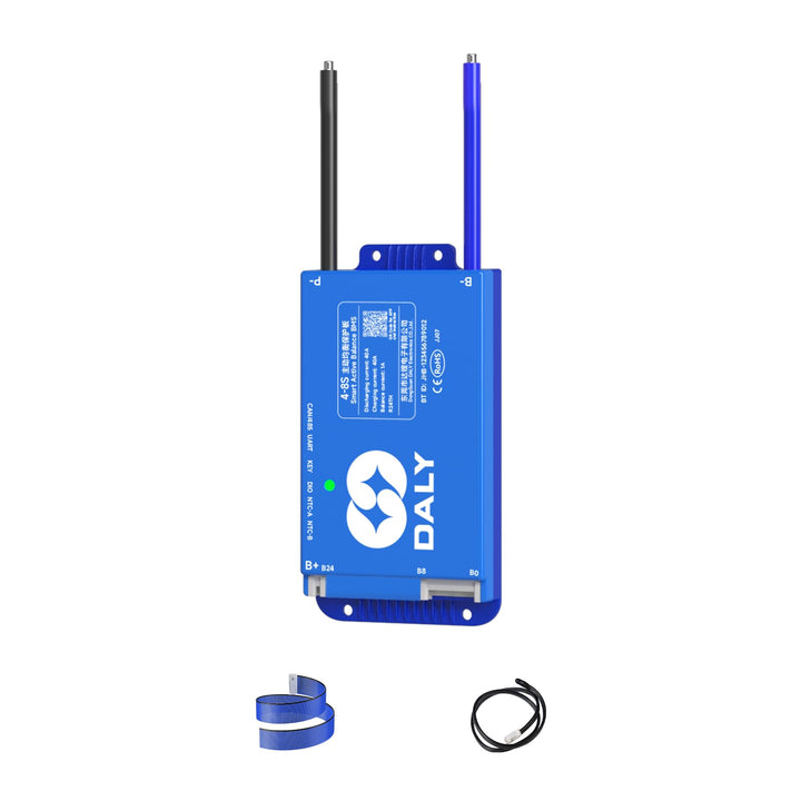 DALY 40A 4S-8S 12V-24V Smart BMS mit 1A Active Balancer und integriertem Bluetooth RS485 CAN für Lit